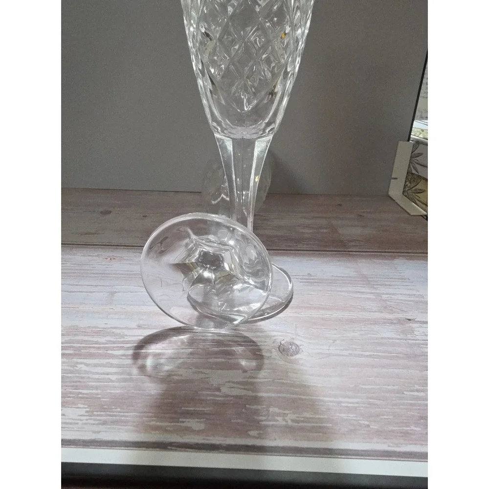 Godinger Dublin Shannon‎ Crystal Champagne Flutes - Set of 2 - In Box